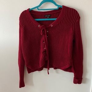 Kendall and Kylie Red Sweater